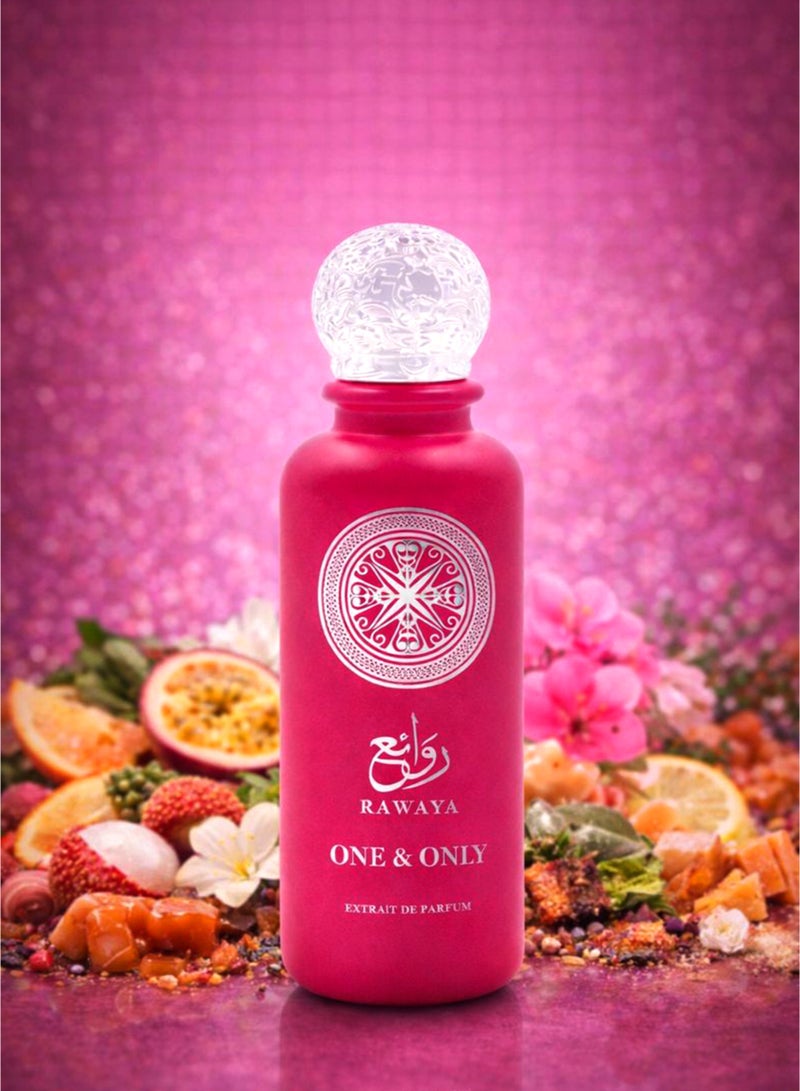 OUDI Musky Women Perfume Oudi Rawaya One & Only Eau De Parfume 100ml | Luxury Women Perfume with Ambergris Musk, Caramel, Peach & Passion Fruit Notes | Best Perfume for Womens - Image 2
